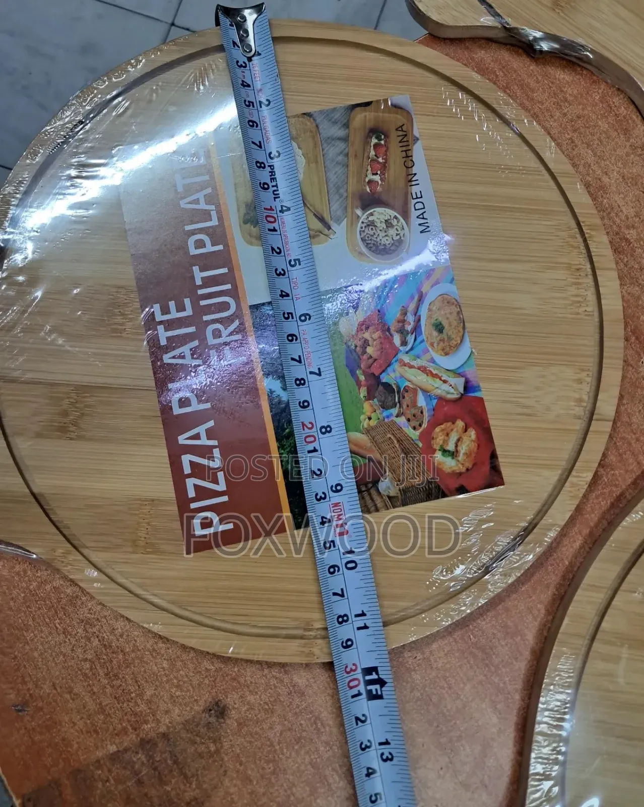 Bamboo Pizza Board Round.Now Available