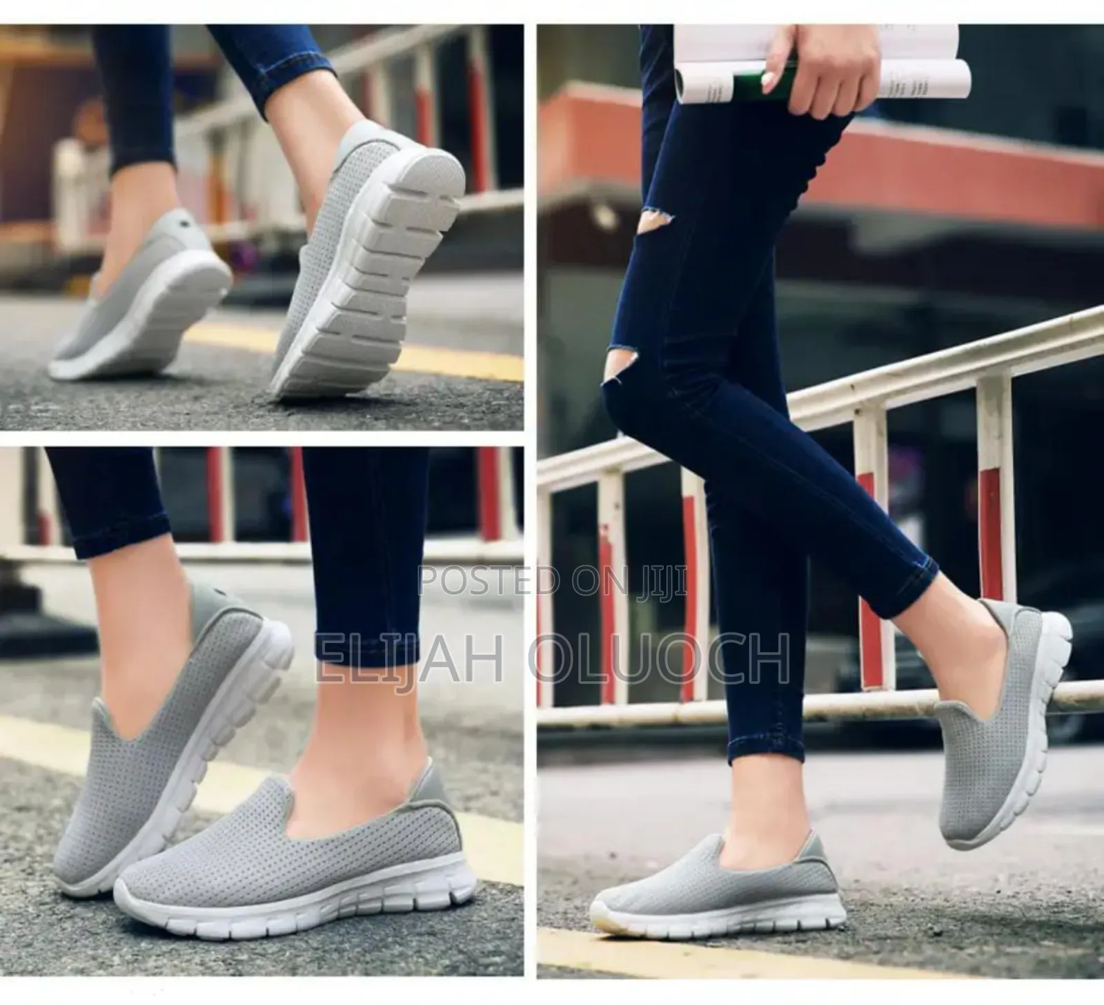 Mesh Breathable Light and Very Comfortable Slipon Sneakers