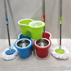 Spin Mop With Extra Mop