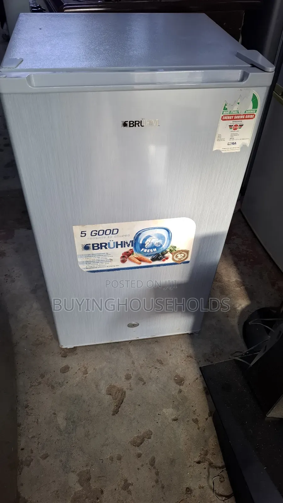 Bruhm 90l Fridge Slightly Used