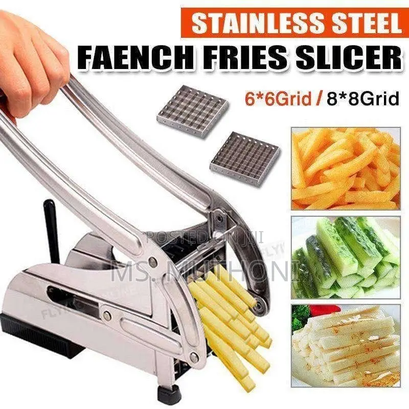 2in1 Heavy Gauge Potato Chipper Machine
