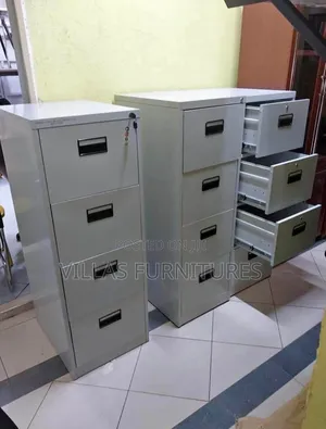 Steel 4 Drawer File Cabinet