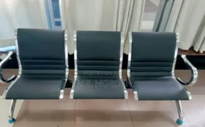 Airport Link Padded Three Seater Chair