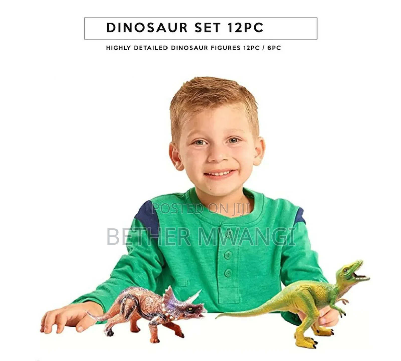 12 Pc Dinosaur Set in Kenya