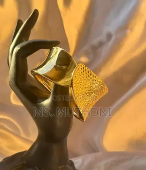 Chunky Gold Tone Bangles Available