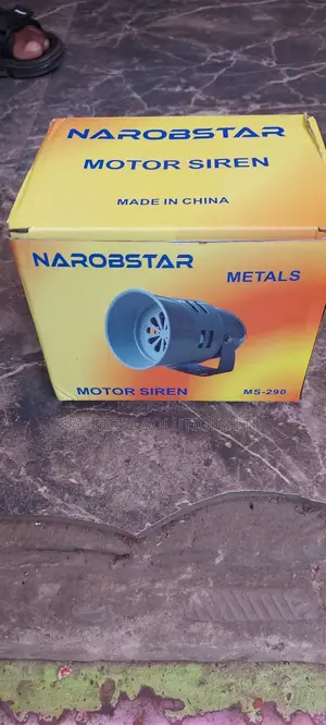 Motor Siren Plastic Very Lound Sound