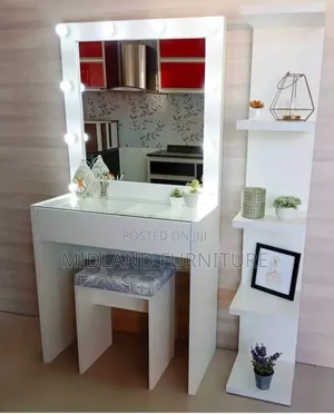 Dressing Mirror Cabinets With Stool