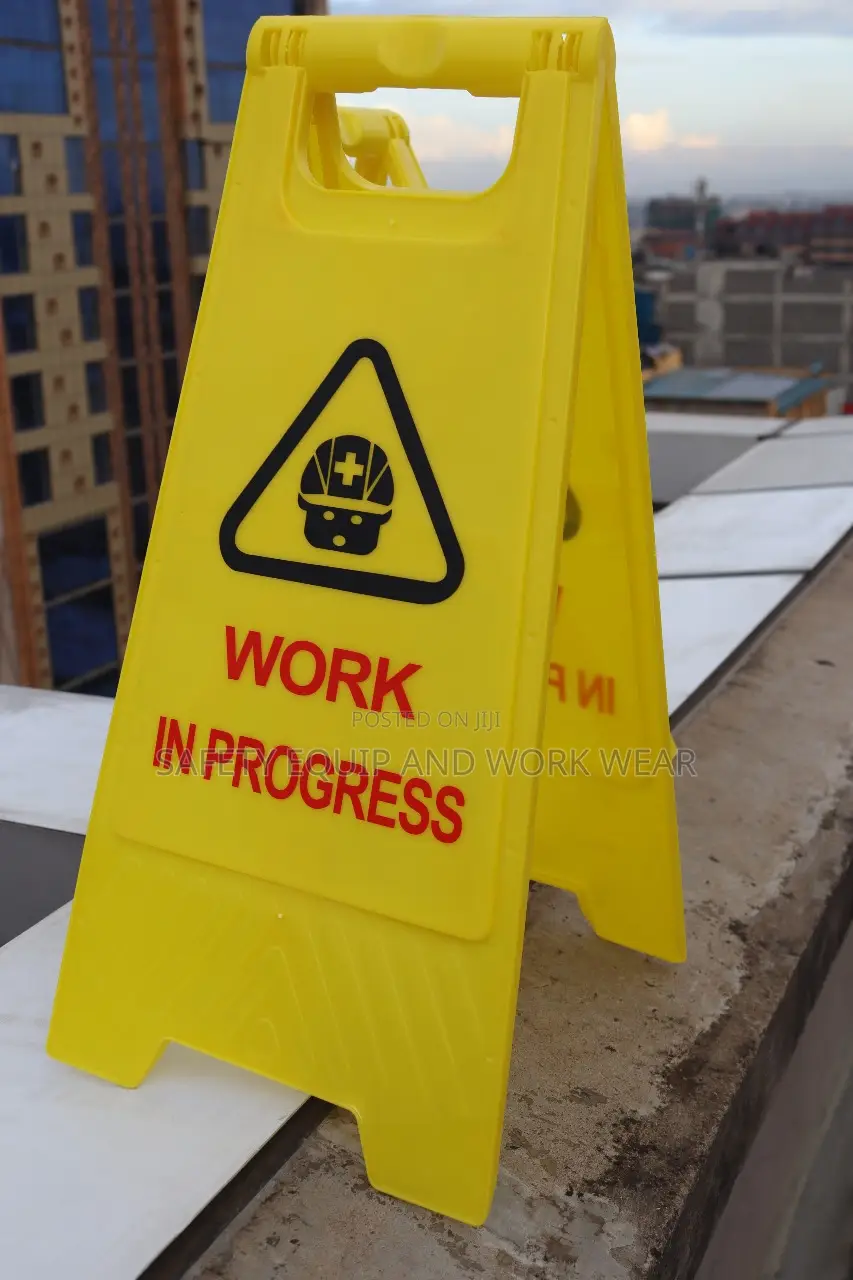 Under Construction Warning Sign