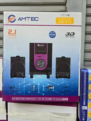2.1ch Amtec Home Theater System With Remote Control Woofer