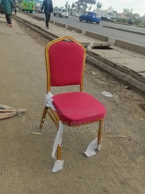 Imported Conference Chairs, Heavy Duty, Red 