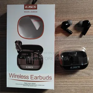 Ejscs ZGB028 Bluetooth Earbuds With Rubber Airpods