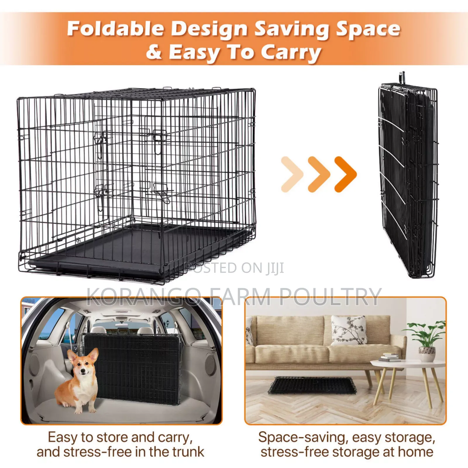 Stainless Dog Cages