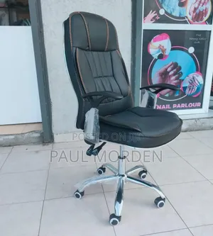 Leather Padded Adjustable Office Chair