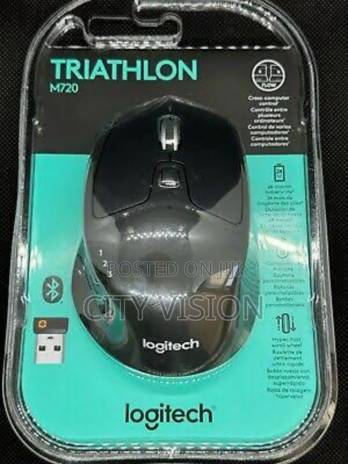 Logitech M720 Triathlon Mouse Available