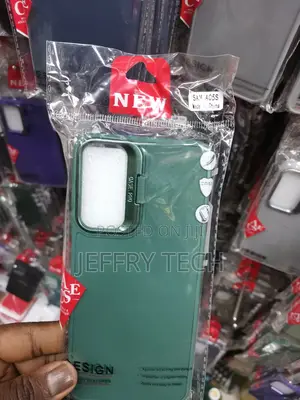 Samsung Galaxy A05S Case With Camera Frame Stand -Green