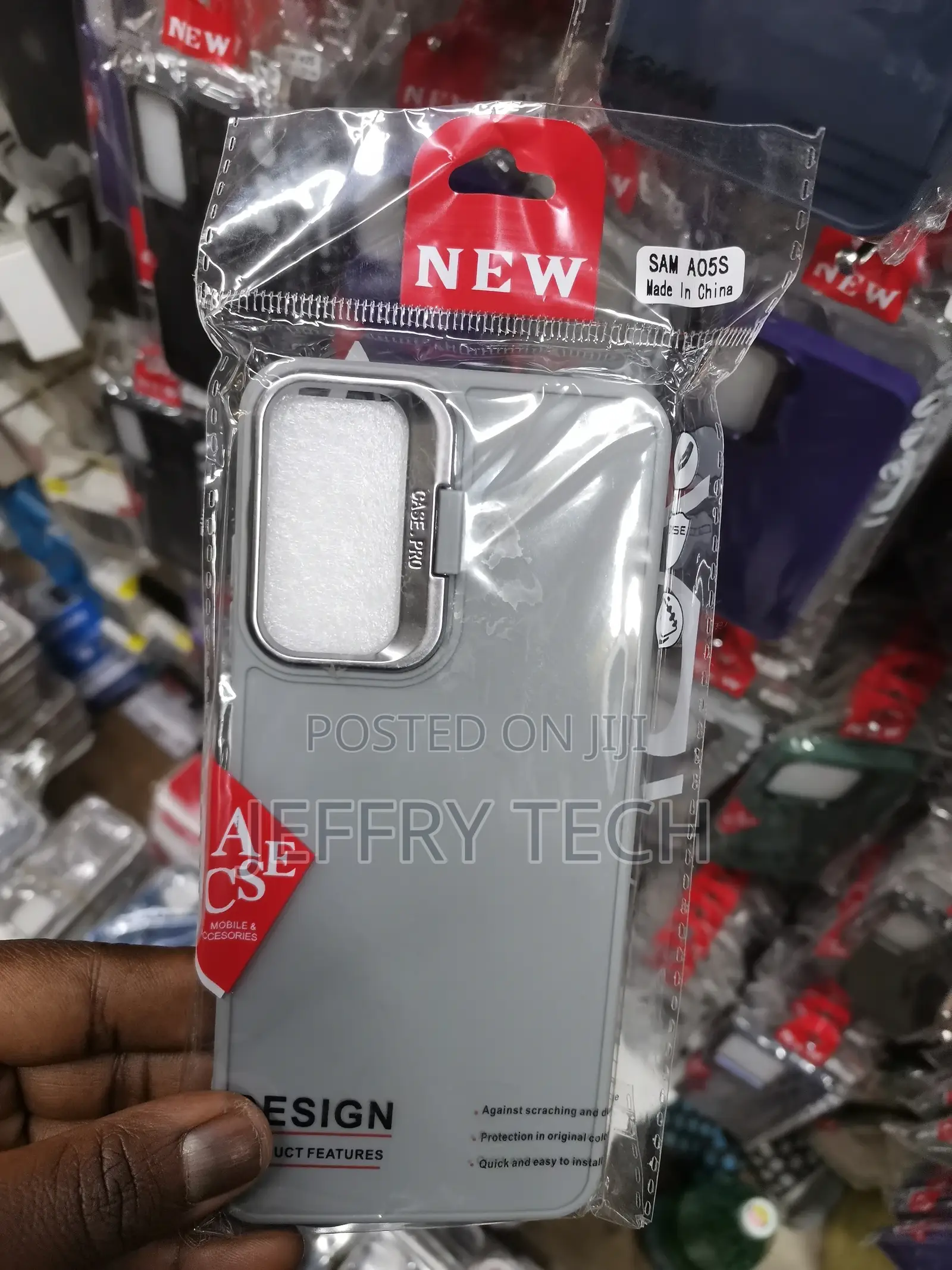 Samsung Galaxy A05S With Standing Camera Frame-Gray