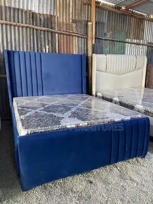 Dark Blue 5by6 Bed