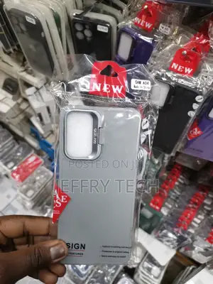 Samsung Galaxy A05 With Camera Protection Frame Case-Gray