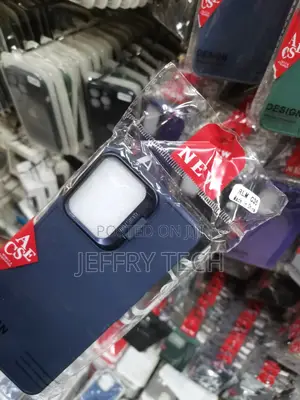 Realme C35 Case With Standing Camera Frame -Blue