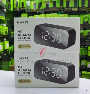 Havit M3 Alarm Clock Wireless Speaker