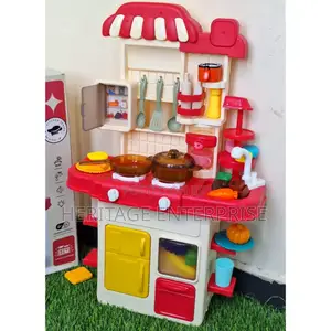 Kids Playing Kitchen Set