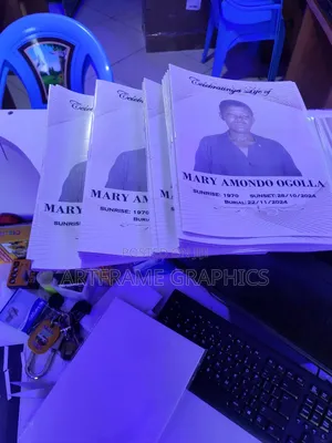 Eulogy A5 Printing Bulk 8 Pages 600 - 1000