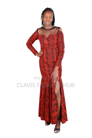 Ready Made African Pop Dress- Ankara Size Xtra Small