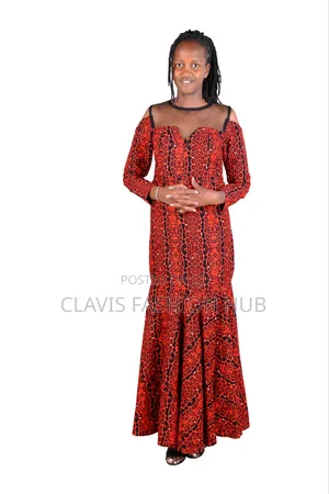 Ready Made African Pop Dress- Ankara Size Xtra Small