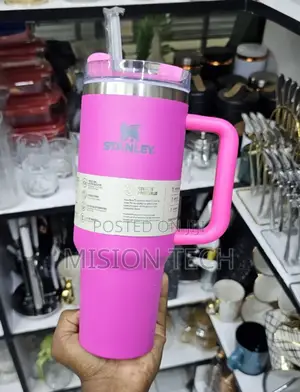Stanley Stainless Steel Tumbler With Handle Straw Lid 