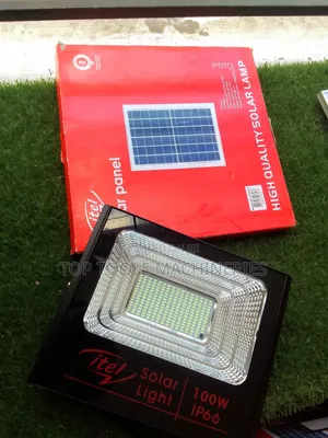 Itel 100W Solar Flood Lights