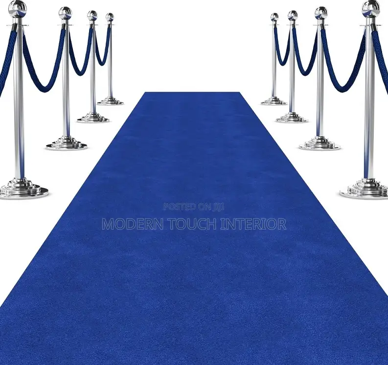Elegant Blue Carpet Runners