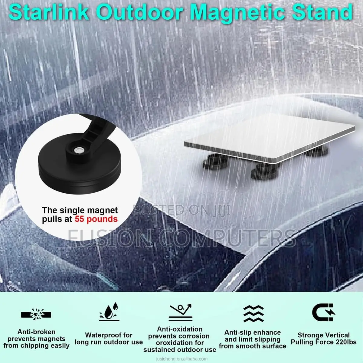 Magnet Mount for Starlink Mini