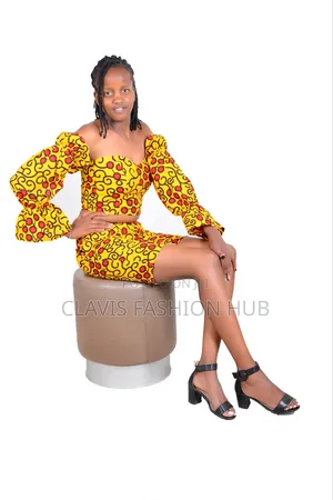 Funky Kitenge Ladies Short and Top (African)