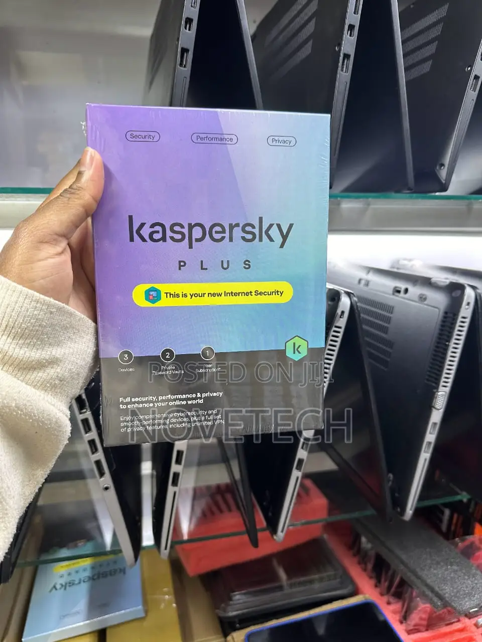 Kaspersky Plus Internet Security (3 Device, 1 Year) Licence