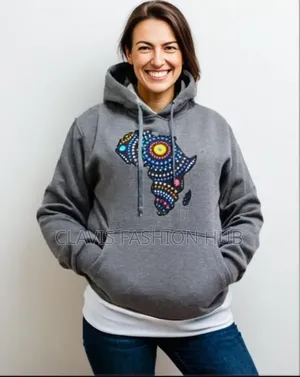 African Unisex Hoodies With Map Of Africa