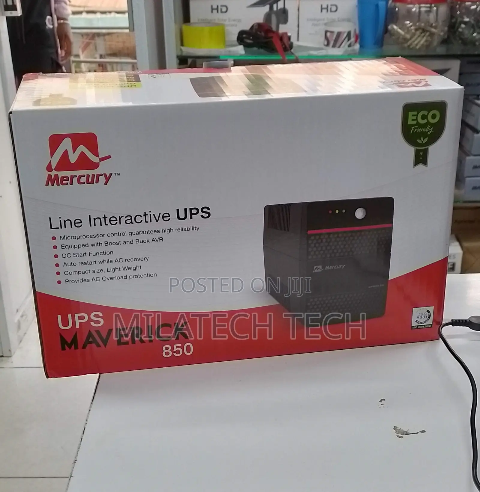 Line Interactive Maverick Mercury UPS 850VA Backup UPS