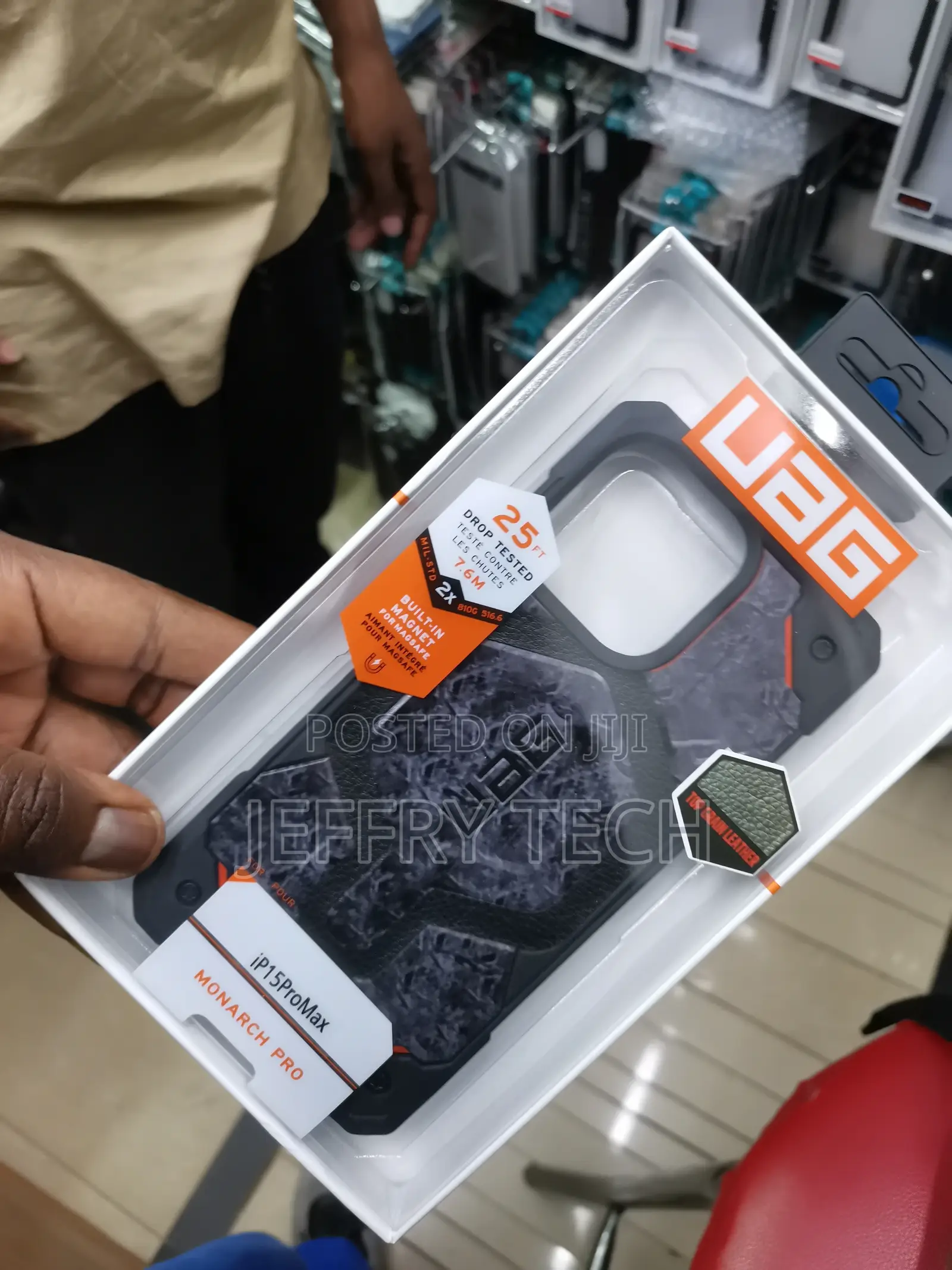 UAG iPhone 15 Pro Max Rugged Case Magnet Compatible-Multi