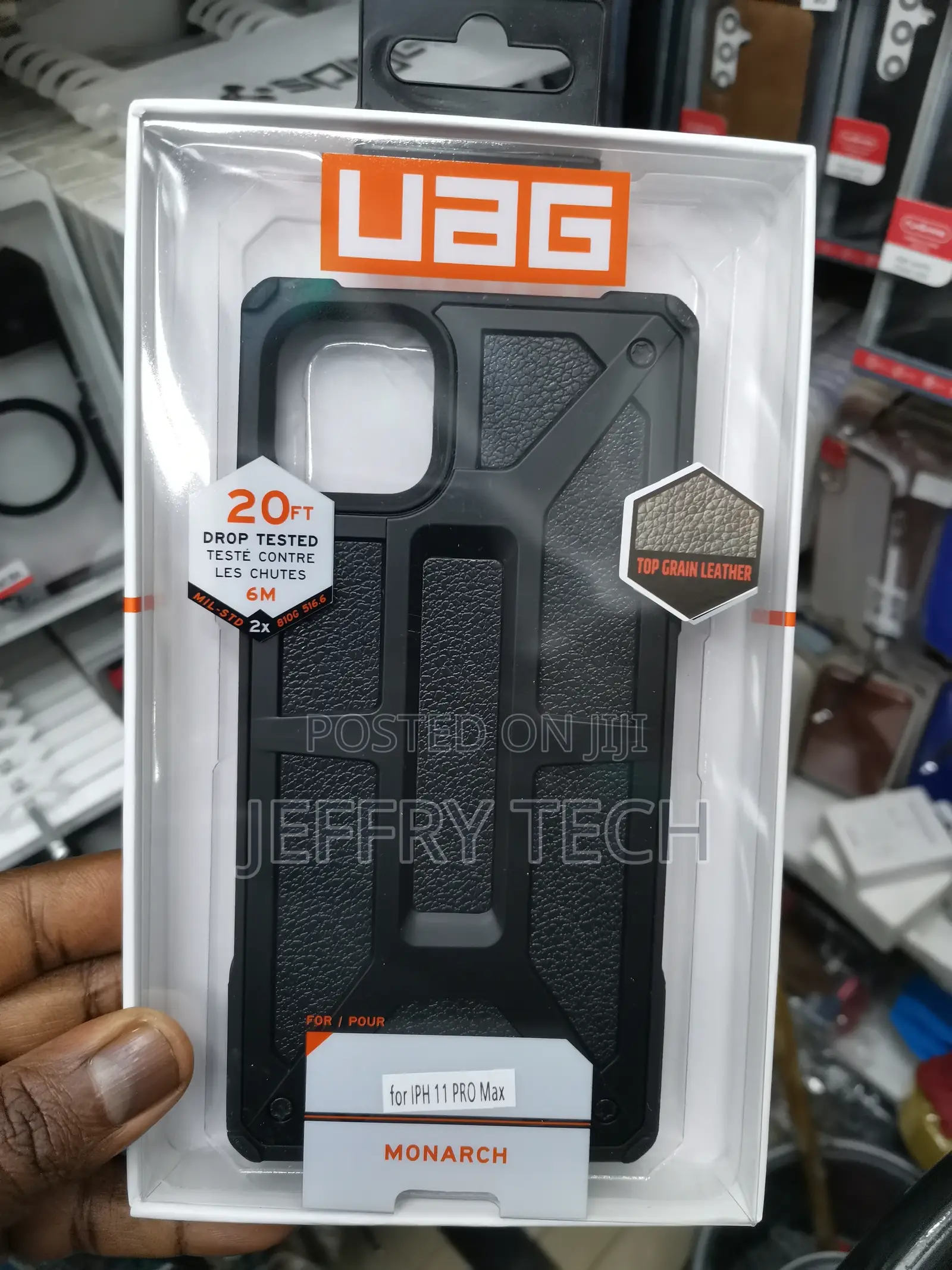 UAG for iPhone 11 Pro Max Light Rugged iPhone Case-Black