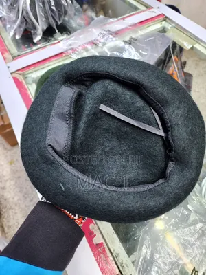 Black Military Caps