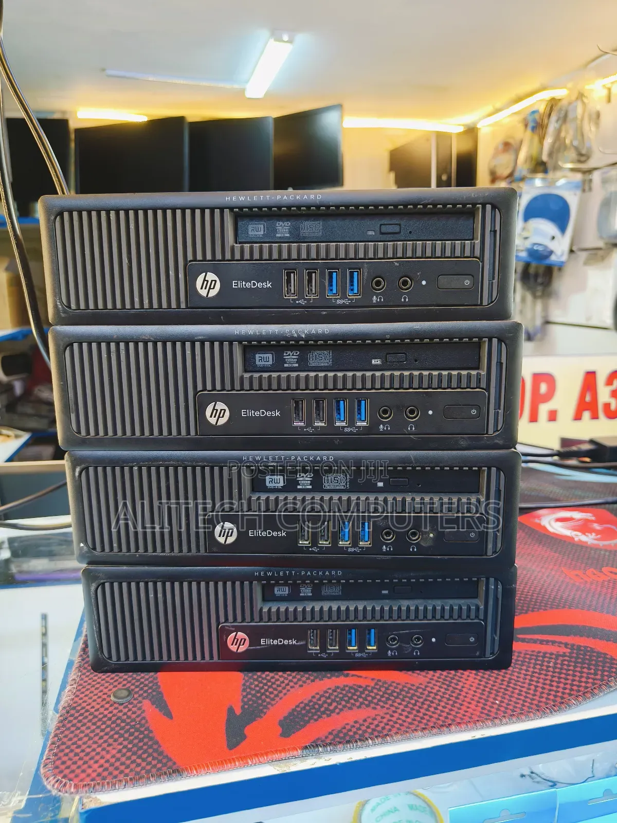 Desktop Computer HP EliteDesk 800 8GB Intel Core I7 HDD 500GB