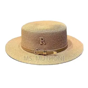 Summer Outing Vacation Seaside Rhinestone Letters Summer Hat
