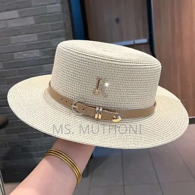 Summer Outing Vacation Seaside Rhinestone Letters Summer Hat