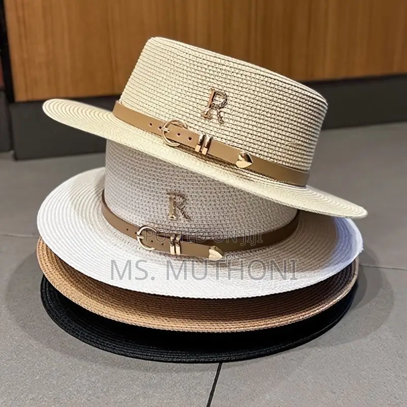 Summer Outing Vacation Seaside Rhinestone Letters Summer Hat