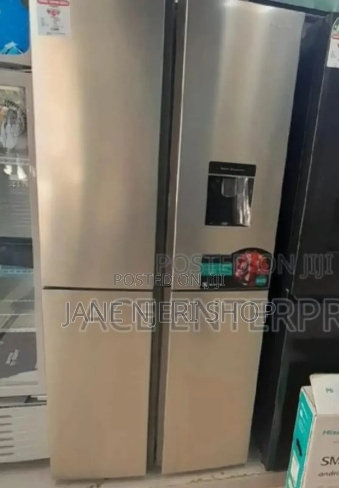 Side by Side Hisense Fridge 512l