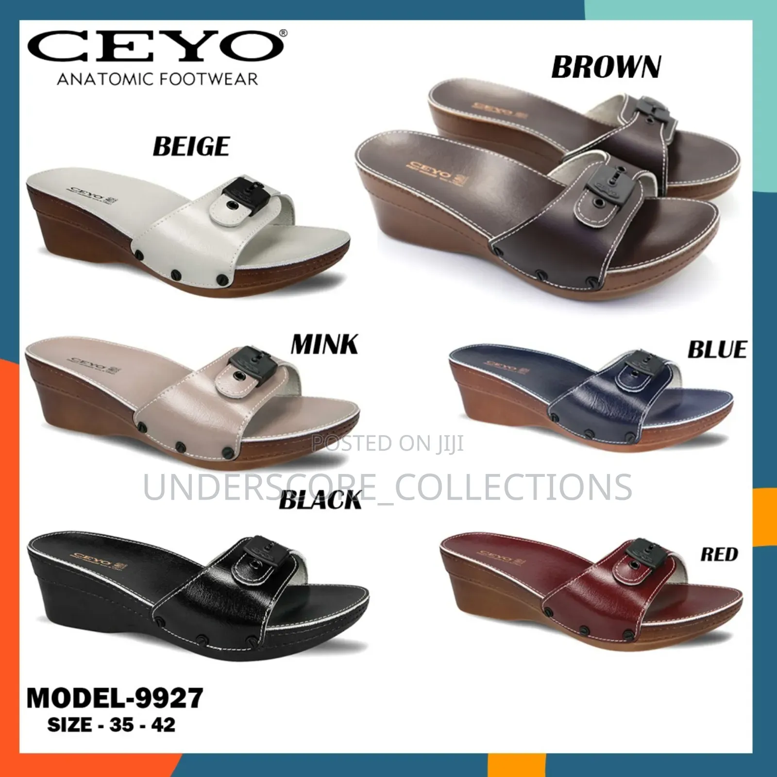 Comfy Ceyo Wedges.Size 3-42