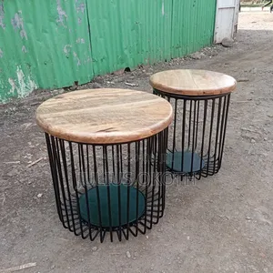 2 Coffee Stools (Mango)