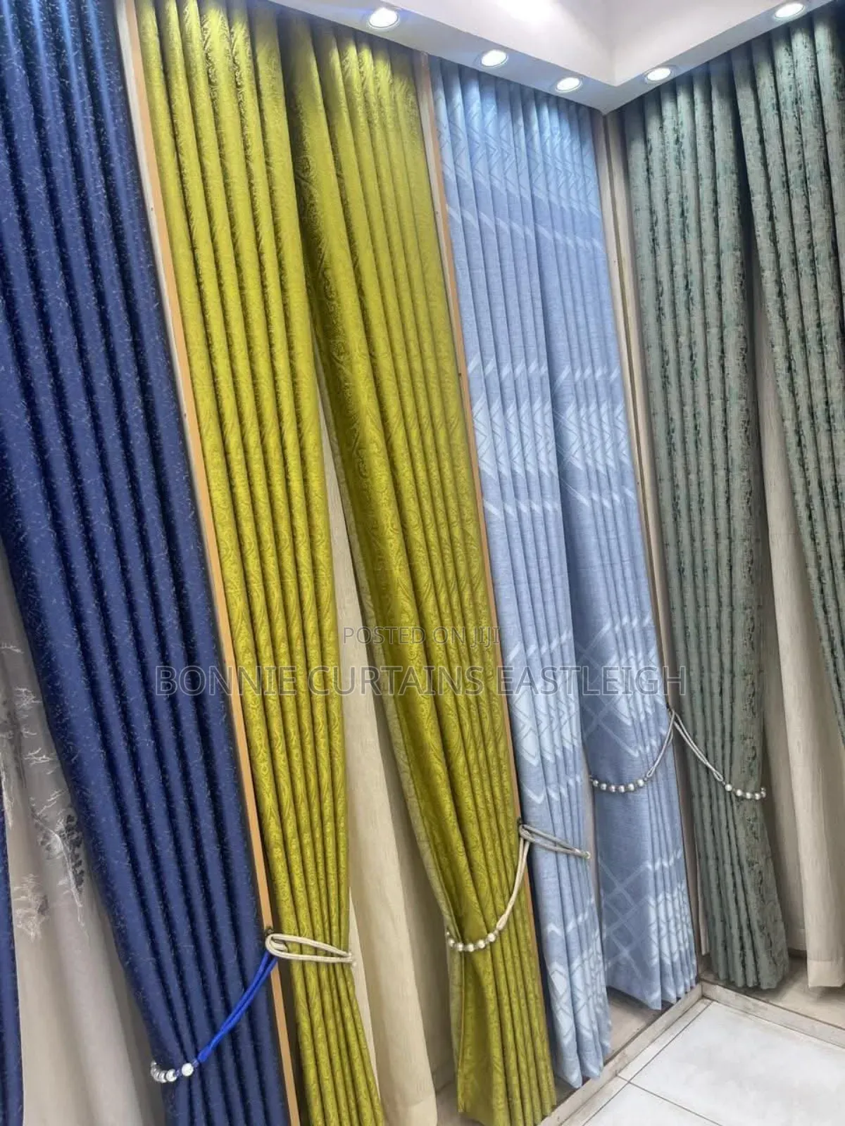 Navy Blue Curtains