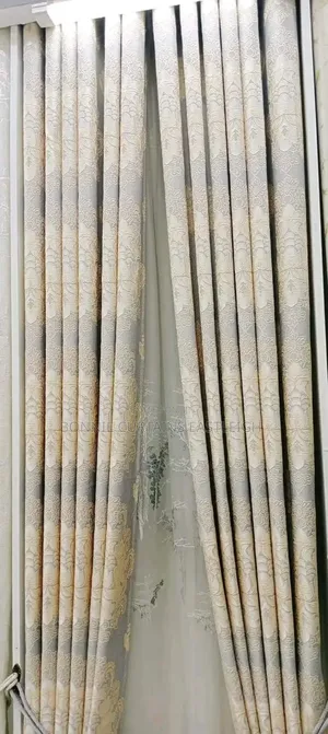 Beige and Mixed Colours Curtains for Sale