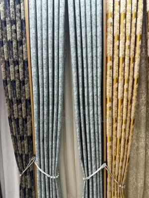 Beige and Mixed Colours Curtains for Sale