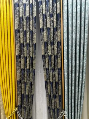 Beige and Mixed Colours Curtains for Sale
